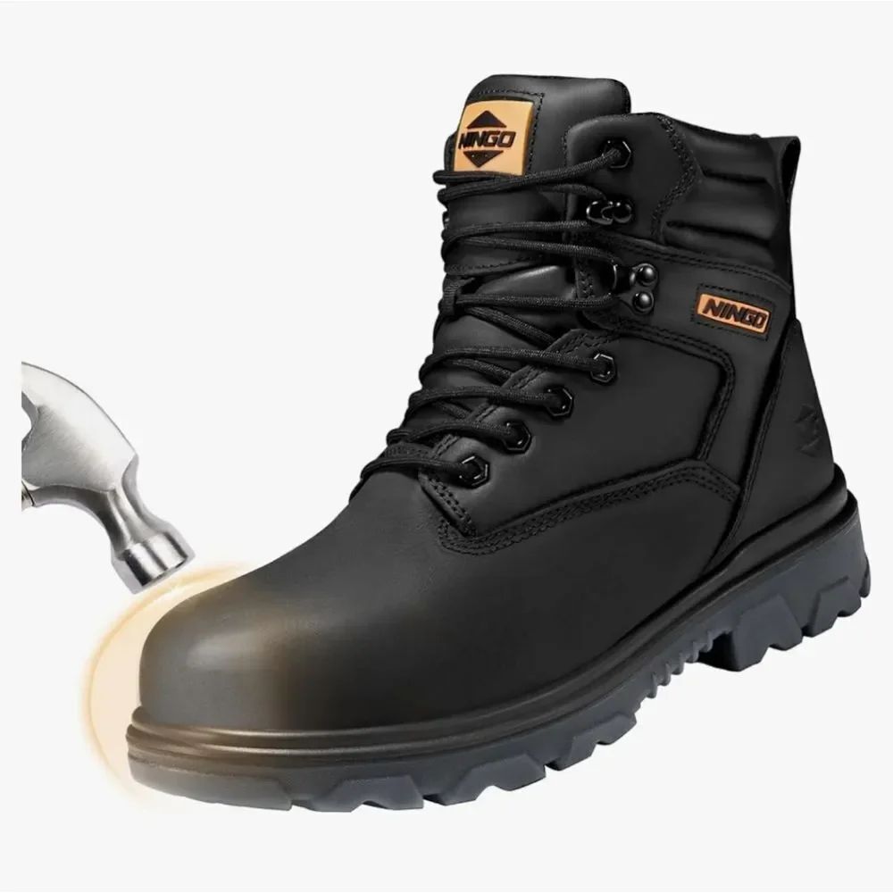 BRAND NEW BRAHMA BOOTS FOR MEN, WATERPROOF WORK OIL & SLIP RESISTANT SH…